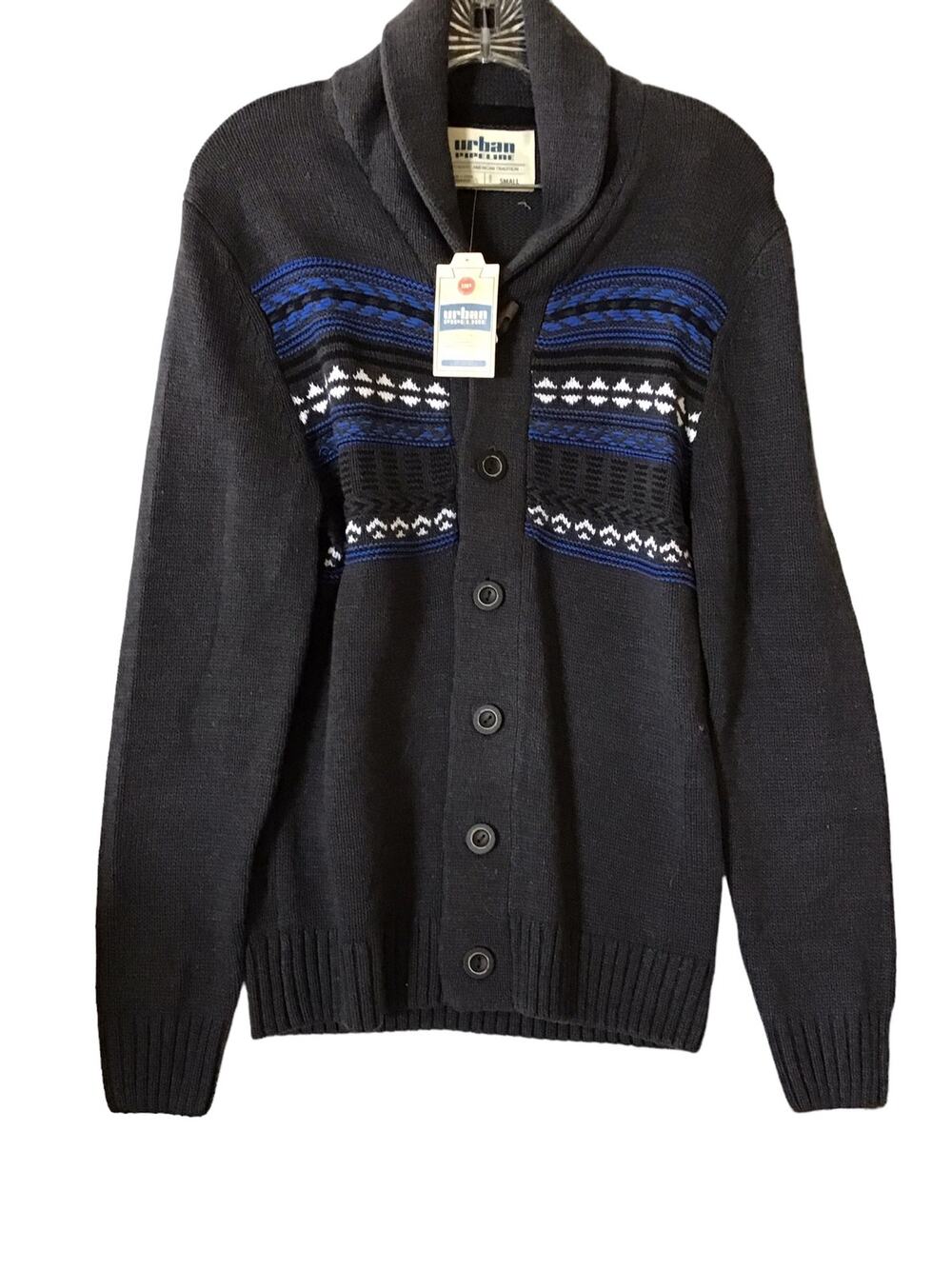 Urban Pipeline Women's Zip Up Sweater with Buttons NWT Size S